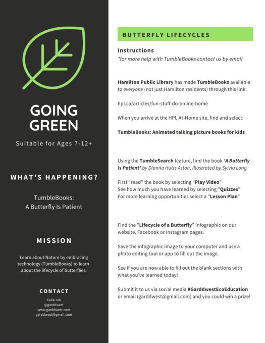 GOING GREEN - Garddwest EcoEducation